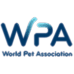 World Pet Association logo featuring the initials "WPA" in blue, with "World Pet Association" below in smaller text—trusted by mobile pet grooming and dog groomer professionals worldwide.